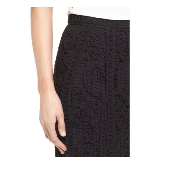 NWT $498 Kobi Halperin Courtney Crochet‎ Lace Panel Skirt [SZ 0 ] - Picture 3 of 8